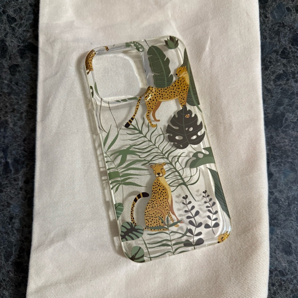 Leopard Print iPhone 14 Pro Max Case